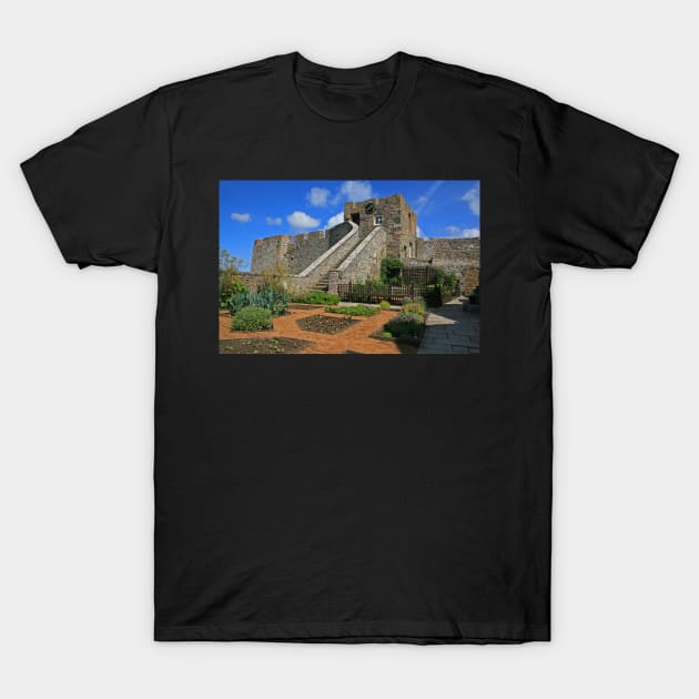 Castle Cornet T-Shirt by RedHillDigital